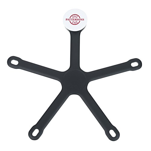 Additional Image 1 - a black and white star shaped object