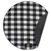 Additional Thumbnail Image 2 - a black and white checkered fabric