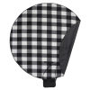 Additional Thumbnail Image 3 - a black and white checkered fabric