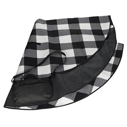 Additional Image 1 - a black and white checkered hat
