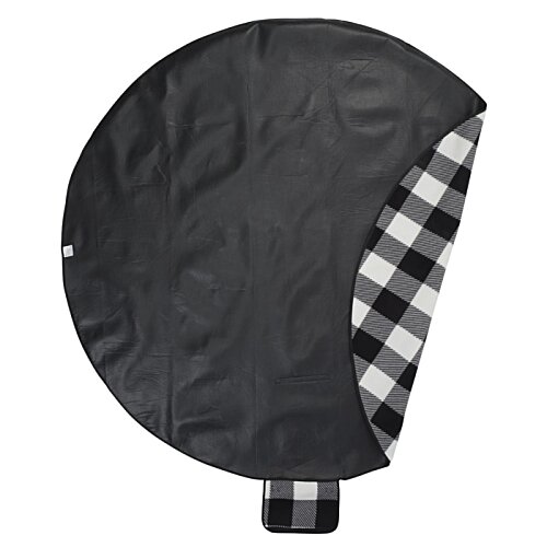 Additional Image 4 - a black and white checkered object