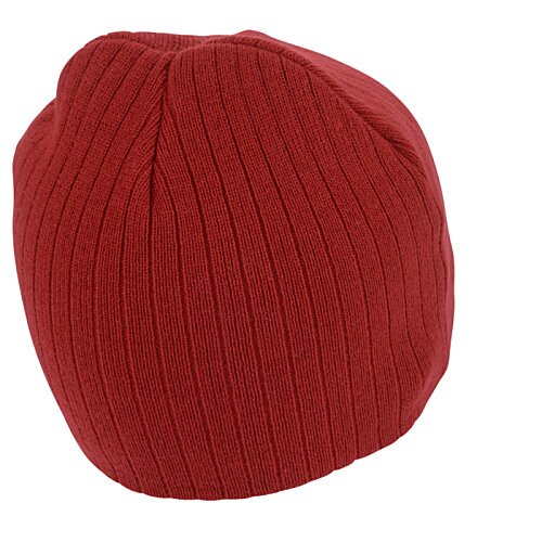 Additional Image 1 - a red beanie on a white background