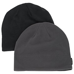 Additional Image 2 - a pair of black and grey beanies