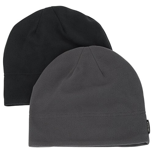 Additional Image 2 - a pair of black and grey beanies