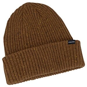 Additional Image 1 - a brown knit hat with a white background