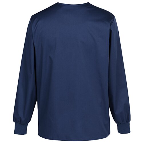 Additional Image 1 - a blue shirt with long sleeves