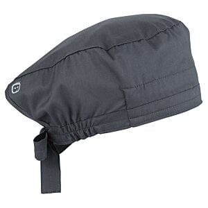 Additional Image 1 - a black hat with a strap