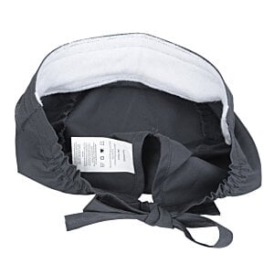 Additional Image 3 - a black hat with a white band