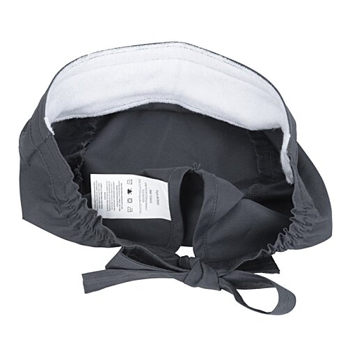 Additional Image 3 - a black hat with a white band