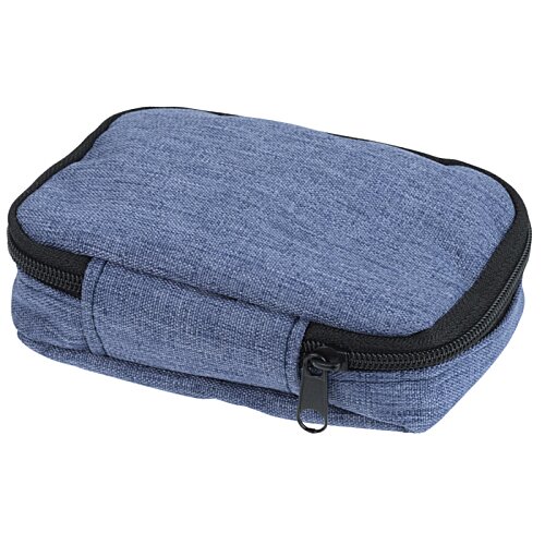 Additional Image 2 - a blue case with a zipper