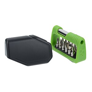 Additional Image 4 - a green and black hexagon shaped object