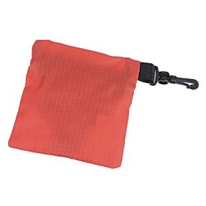Additional Image 2 - a red flag with a black handle
