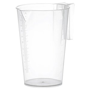 Additional Image 1 - a clear plastic cup with a clip