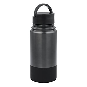 Additional Image 1 - a black and grey water bottle