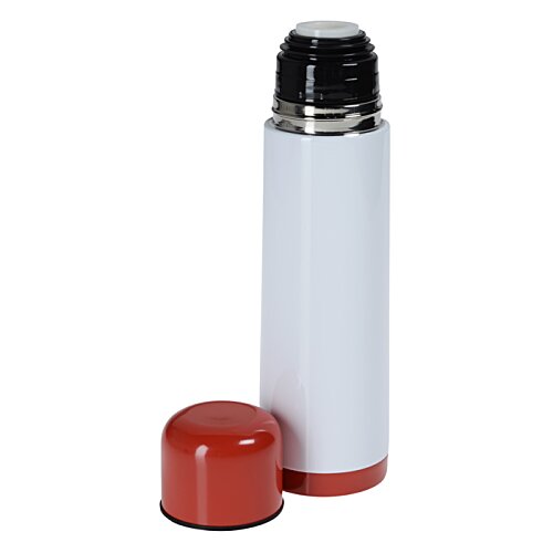 Additional Image 1 - a white and black container with a red cap