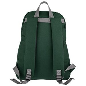 Additional Image 1 - a green backpack with straps