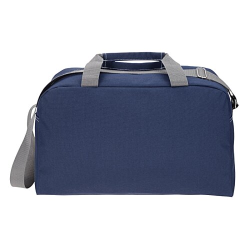 Additional Image 2 - a blue bag with grey handles