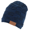 View Image 3 of 6 of Fuzzy Lined Heather Knit Beanie