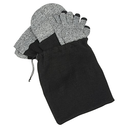 Additional Image 2 - a pair of black and grey socks