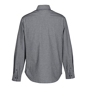 Additional Image 1 - a back view of a grey shirt