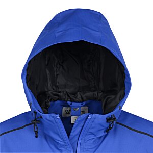 Additional Image 2 - a blue jacket with a hood