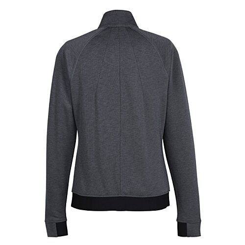 Additional Image 1 - a black jacket with a black stripe