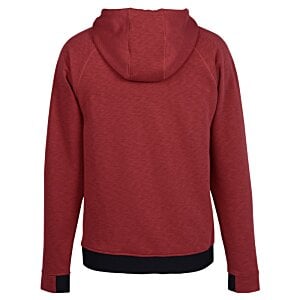 Additional Image 1 - a red jacket with a black trim