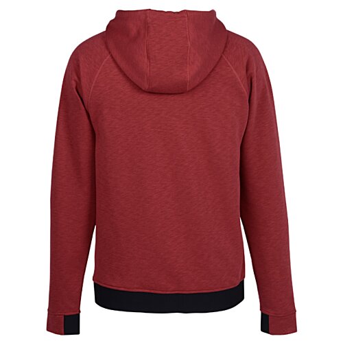 Additional Image 1 - a red jacket with a black trim