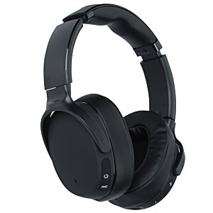 Additional Image 3 - a black headphones on a white background