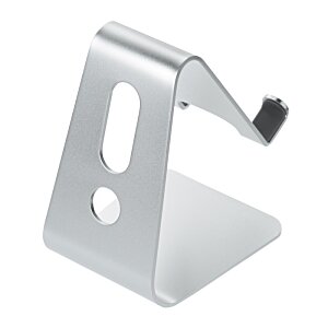 Additional Image 1 - a silver metal stand with a hole