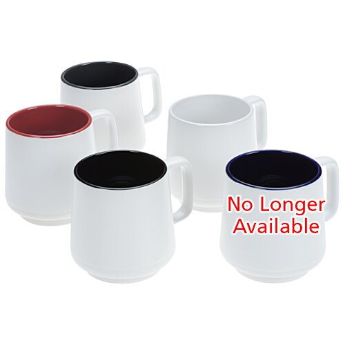 Additional Image 4 - a group of white mugs with black and red liquid