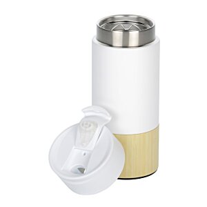 Additional Image 3 - a white and gold container