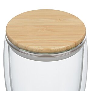 Additional Image 2 - a glass jar with a wooden lid