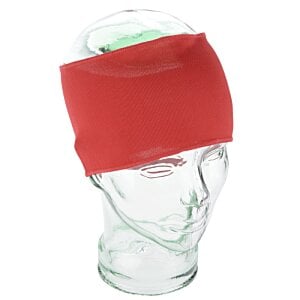 Additional Image 2 - a glass head with a red band