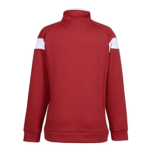 Additional Image 1 - a red jacket with white stripes