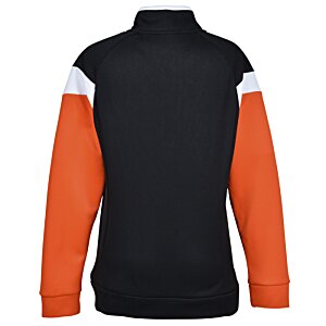 Additional Image 1 - a black and orange jacket