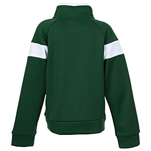 Additional Image 1 - a green jacket with white stripes