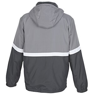 Additional Image 1 - a grey and white jacket