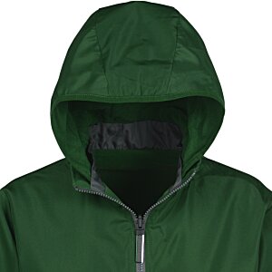 Additional Image 2 - a green jacket with a hood