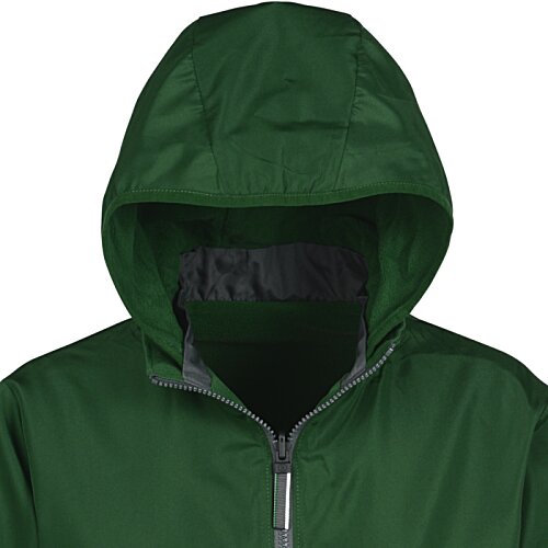 Additional Image 2 - a green jacket with a hood