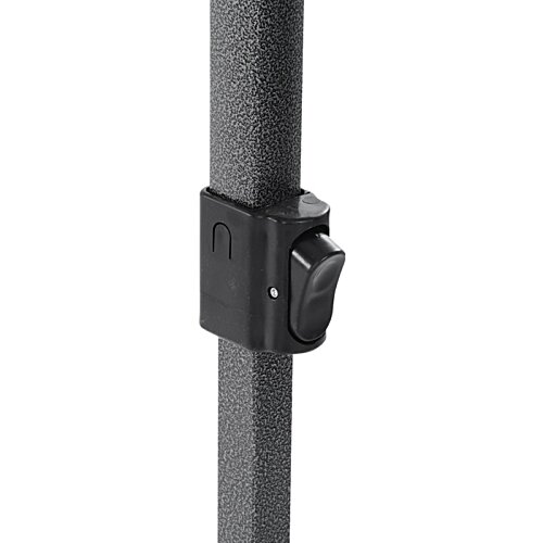 Additional Image 3 - a black metal pole with a black clip
