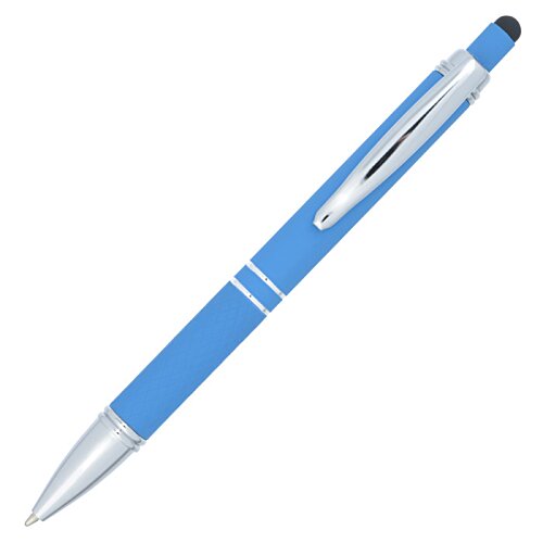 Additional Image 2 - a blue pen with a white cap