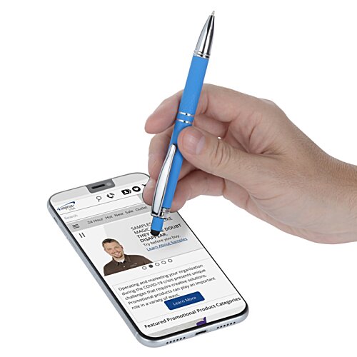 Additional Image 4 - a hand holding a pen on a cellphone