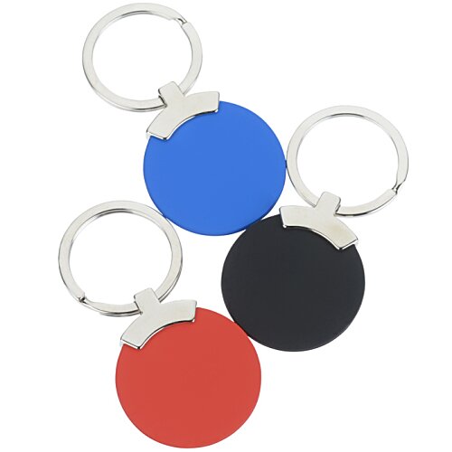 Additional Image 2 - a group of keychains with a white ring