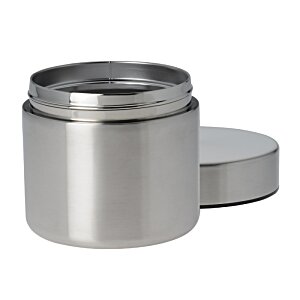 Additional Image 1 - a silver container with a lid