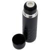 View Image 4 of 4 of Diamond Design Stainless Flask - 16 oz.