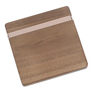 Additional Image 3 - a wooden surface with a white strip