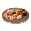 View Image 4 of 4 of Graze 14" Spinning Charcuterie Board