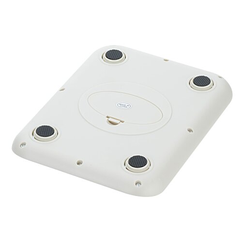 Additional Image 1 - a white square object with black circles