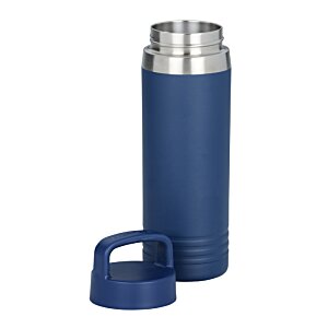 Additional Image 1 - a blue and silver thermos